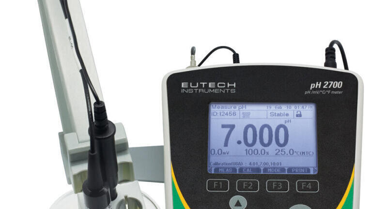 Eutech Instruments hits their target with the 2700 series benchtop meters.