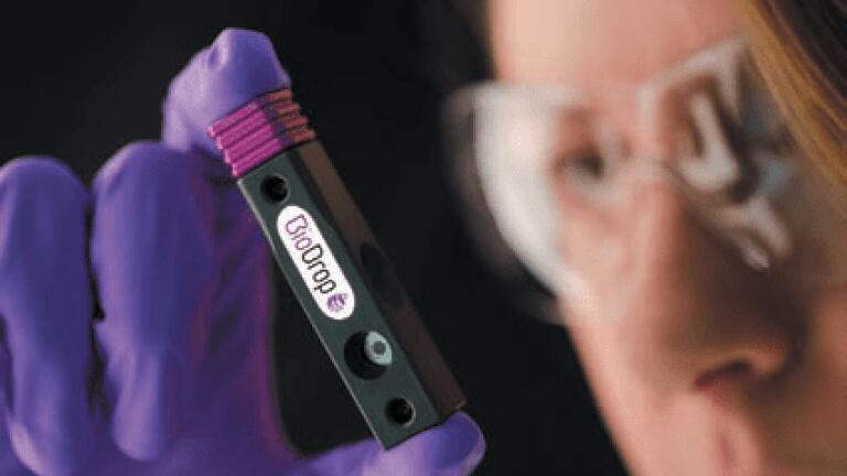 New Cuvette for Accurate Low Volume Spectroscopy