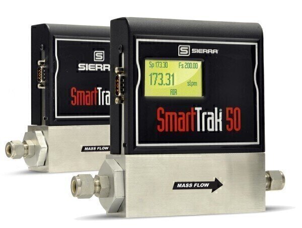 Sierra's Smart-Trak 50 Series Mass Flow Controller Now Available in 316 SS  & for Higher Flows to 200 slpm Labmate Online