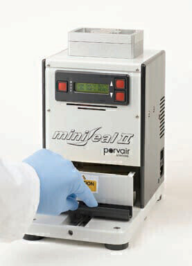 Heat Sealer Reproducibly Seals Microplates of all Types and Sizes