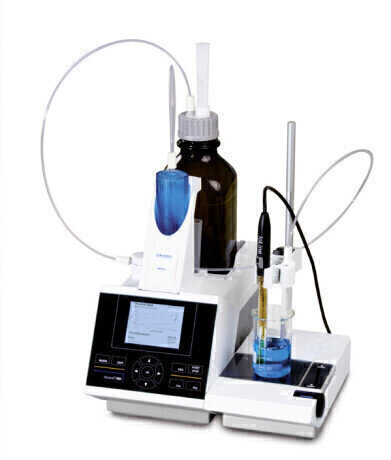 Titration of amino hydro-chlorides (acc. to Ph. EUR): Application example for two equivalence points