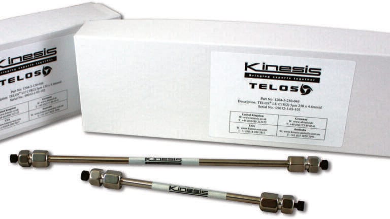 Kinesis releases new HPLC & UHPLC Columns