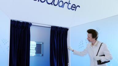 Princess gives royal seal of approval to pioneering bio-medical facilities  