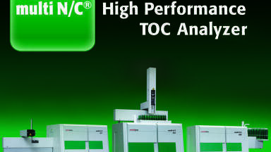 Eliminating running costs High quality TOC analysis has never been as affordable! 