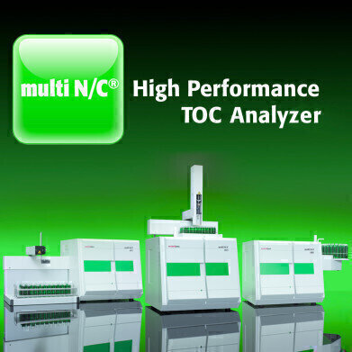 Eliminating running costs High quality TOC analysis has never been as affordable! 