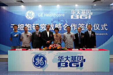 
BGI, GE Healthcare team up on stem cell projects
