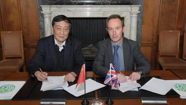 University collaborates with China drinks company