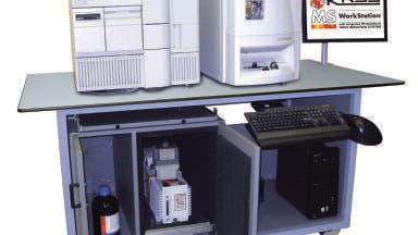 MS-Workstation™ - mobile laboratory bench for Mass Spectrometers