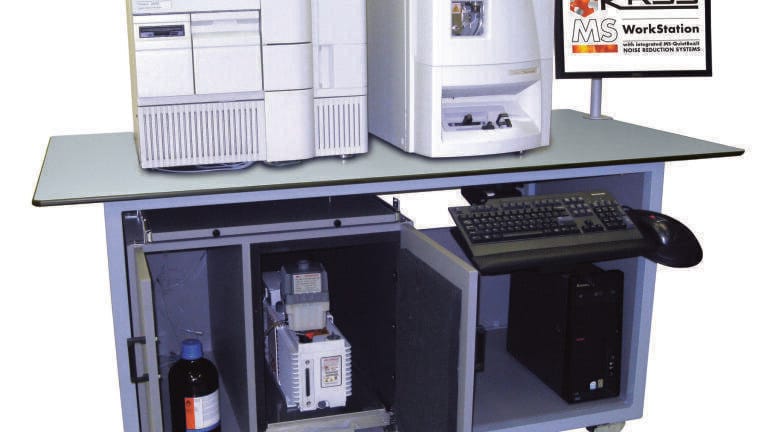  MS-Workstation™ - mobile laboratory bench for Mass Spectrometers