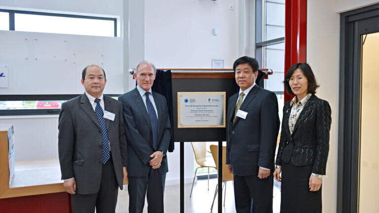 Nottingham opens a new UK-Chinese Geospatial Centre
