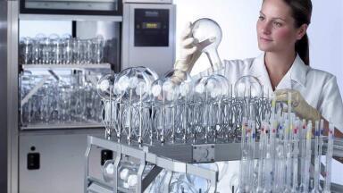 Miele washer for large laboratories safety, efficiency and perfect reprocessing results
