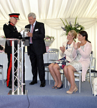 
Lord Lieutenant Presents Queen’s Award And Opens New Plant