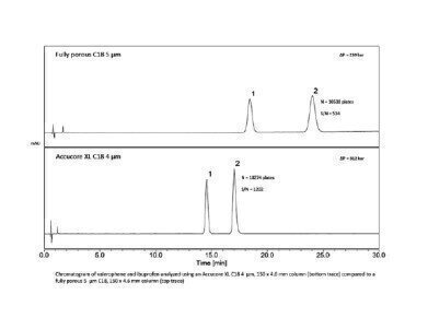 New Columns Designed to Improve Performance of Conventional HPLC Methods Introduced
