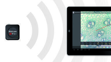 Motic launches a new Wi-fi microscopy camera, the Moticam X
