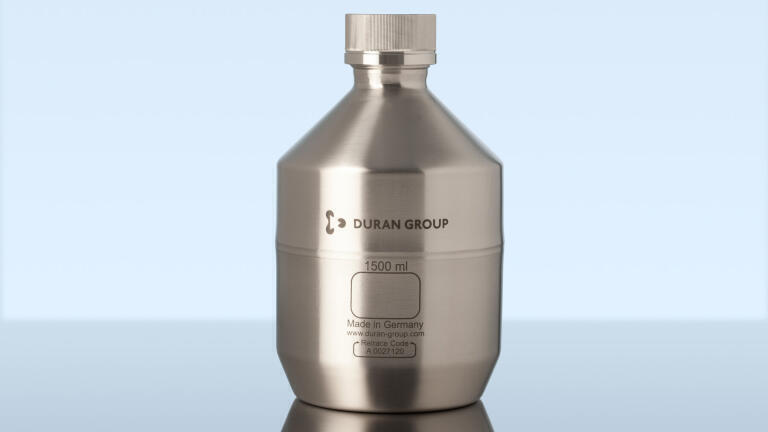 Duran Group GL 45 Stainless Steel Laboratory Bottle