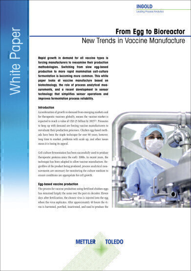 New Trends in Vaccine Manufacture