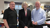 Home Secretary drops in on Scientifica  