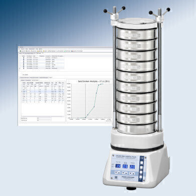 New Evaluation Software for Sieve Analysis