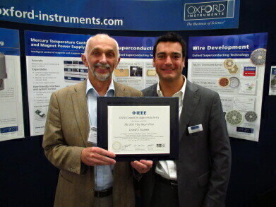 Oxford Instruments’ Customers win IEEE Van Duzer Prize