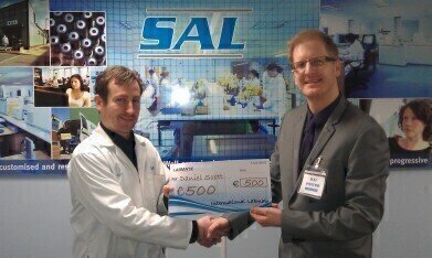Daniel Scott of Scientific Analysis Laboratories wins €500 Labmate Competition