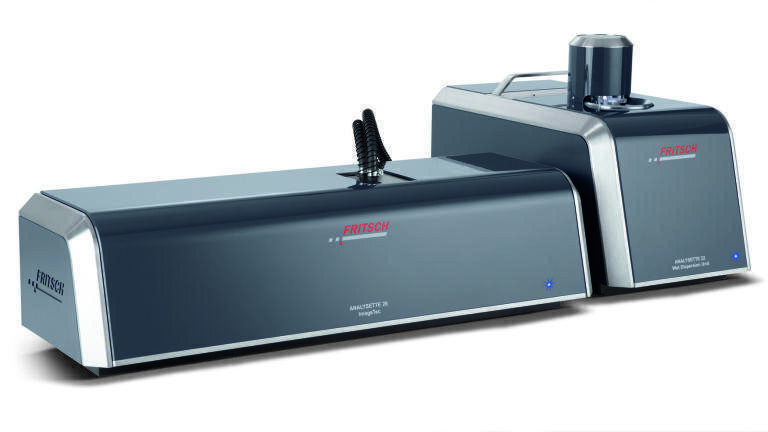 NEW: Particle Sizer ANALYSETTE 28 ImageTec Measuring range: 1 µm - 2 mm
