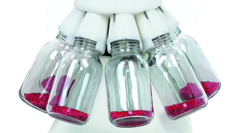 Rotary Cone Sample Divider Guarantees Representative Sample Division