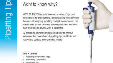 Take Measures to Improve the Accuracy of Your Results by Requesting Your FREE Pipetting Tips & Tricks Booklet from Anachem
