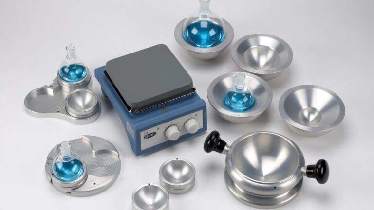 New Heating Blocks ensure safe heating for Round Bottom Flasks