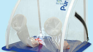 Portable and Cost Effective Flexible Film Isolator
