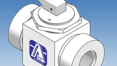 New PTFE Ball Valve