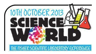 Science World 2013, the Fisher Scientific Laboratory Experience