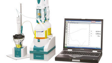 New Application Note: Determination of weak bases in nonaqueous media by catalysed endpoint thermometric titrimetry (CETT)