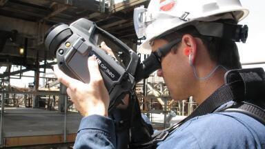 Reducing industrial pollution with Optical Gas Imaging