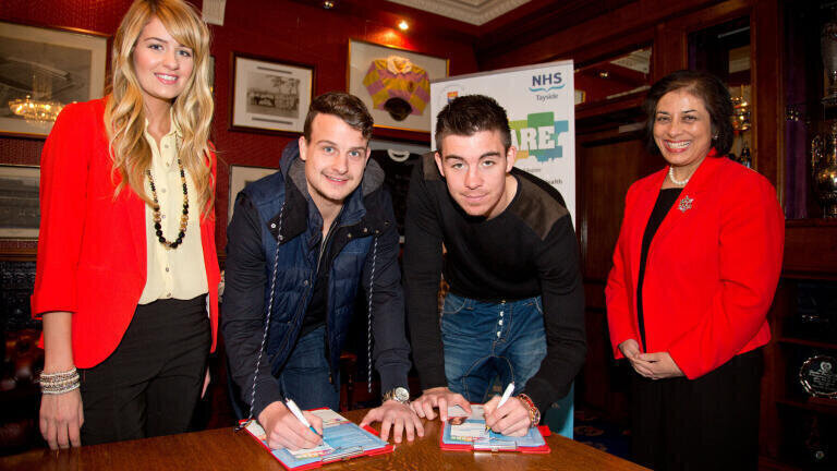 GoSHARE with Dundee FC