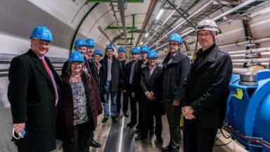 LHC Hosts Representatives from UK 