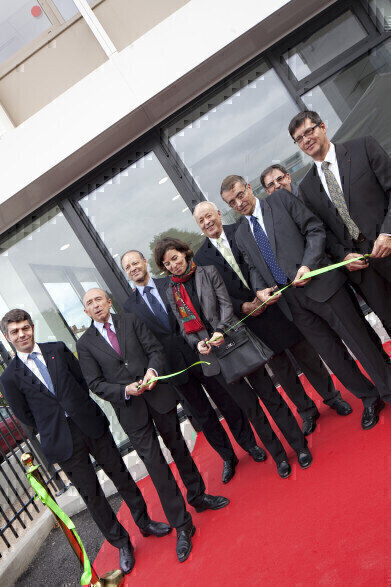 Lyonbipole Celebrates Inauguration of Biotech Park
