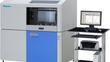 Rigaku ZSX Primus II tube-above WDXRF spectrometer