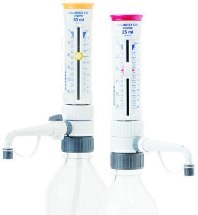 New bottle-top dispenser Calibrex organo and Calibrex solutae

