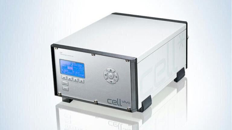 Setup and control box for temperature. Devices for O2/CO2 environmental control are also available.