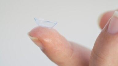 Contact lenses can be used to deliver medication