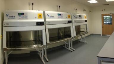 63 Compact Class II Safety Cabinets Supplied to Biomedical Science Research Facility 