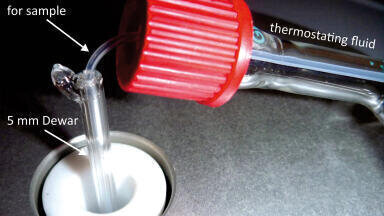 Report on Benchtop NMR system use at the BAM Federal Institute for Materials Research and Testing