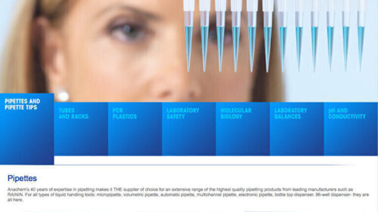All New One-Stop Pipetting Shop from Anachem Ltd