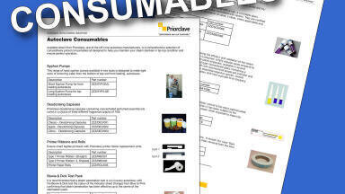 New Autoclave Consumable Range Launched