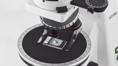 Newly Improved Polarisation Microscope