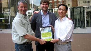 Researchers honoured with the 2014 PaperAward for their outstanding scientific publications