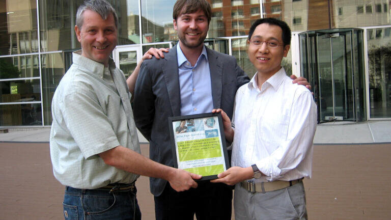 Researchers honoured with the 2014 PaperAward for their outstanding scientific publications