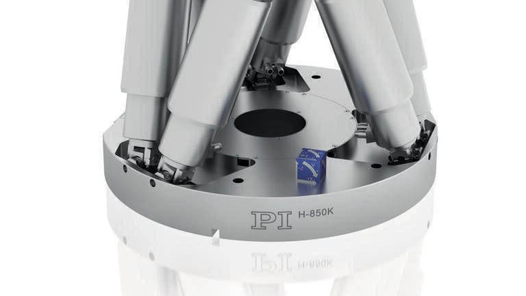 New Precision Hexapod for Loads up to 500 kg and 100 mm Travel Range