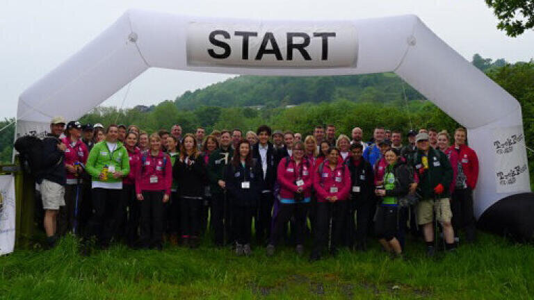 BTG team line up at Trekfest