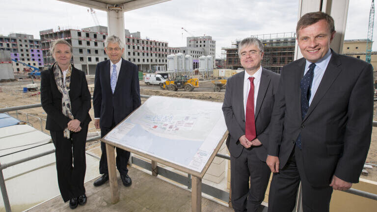 Secretary of State for Wales visits new University Campus